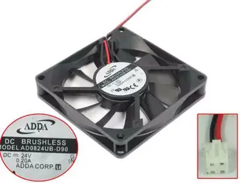 Вентилатор за охлаждане на сървъра ADDA AD0824UB-D90 G DC 24V 0.20 A 80x80x15mm