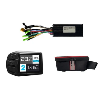24/36/48 В 30A контролер Ebike контролер за електрически велосипед UKC3 цветен екран е инструмент, с контролер Малка чанта
