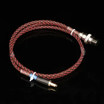 1 М GX16-2 Пин до 5,5 *2,1 мм Чист мед Фоно-усилвател кабел ac/dc Линеен захранващ кабел